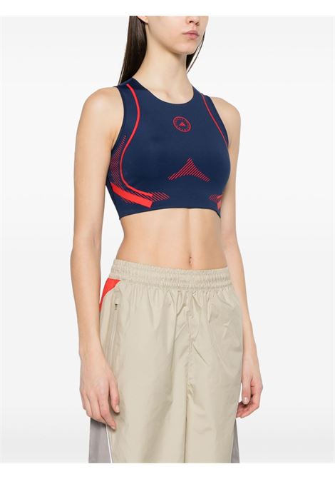 Blue TruePace Running performance top Adidas by Stella McCartney - women ADIDAS BY STELLA MC CARTNEY | JJ0112BL